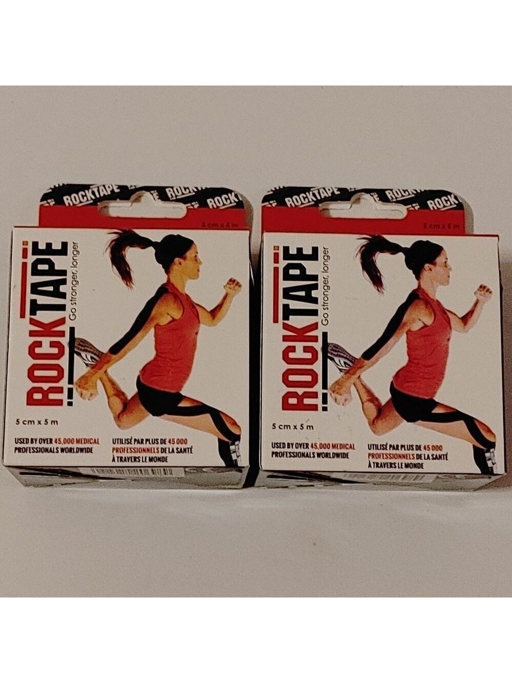 Rock Tape Original 2 Inch Water Resistant Kinesiology Tape LOGO NEW Lot  2